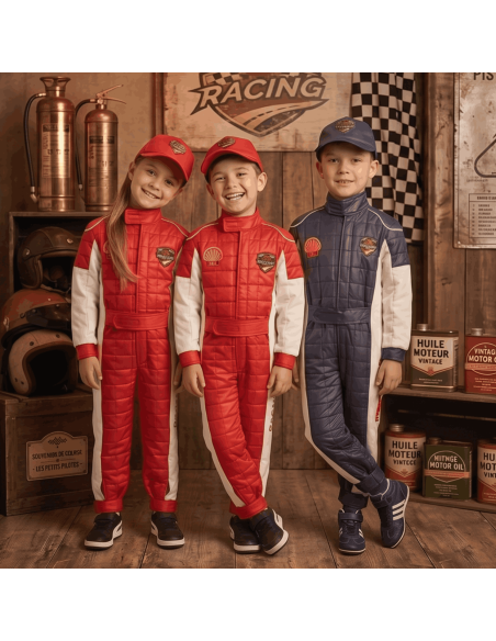 Déguisement pilote de course Charlie 5/7 ans - Labay