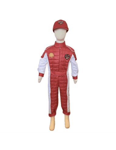 Déguisement pilote de course Charlie 5/7 ans -...