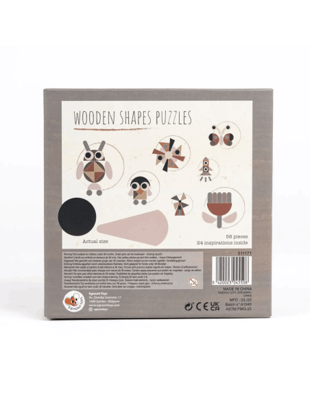 Jeu de formes en bois - Egmont Toys