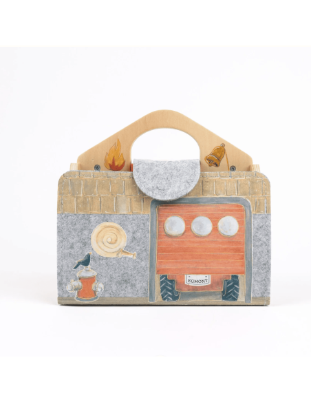 Mallette caserne pompiers Mini Friends - Egmont Toys