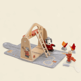 Mallette caserne pompiers Mini Friends - Egmont Toys