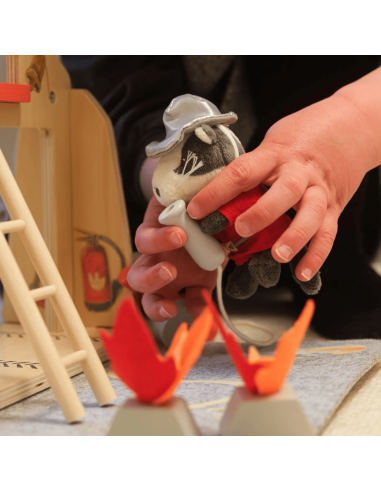 Mallette caserne pompiers Mini Friends - Egmont Toys