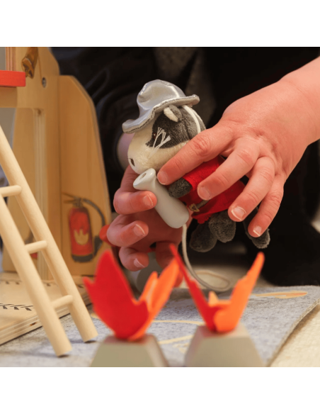 Mallette caserne pompiers Mini Friends - Egmont Toys
