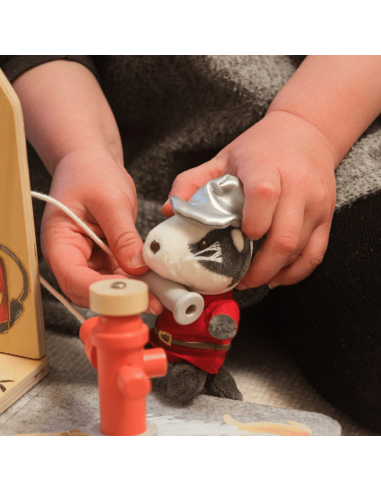 Mallette caserne pompiers Mini Friends - Egmont Toys