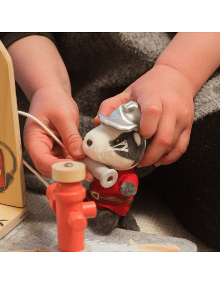 Mallette caserne pompiers Mini Friends - Egmont Toys