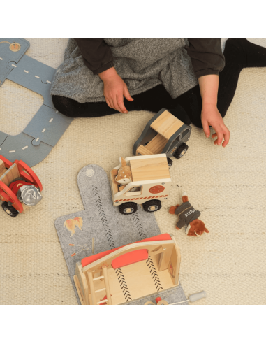 Mallette caserne pompiers Mini Friends - Egmont Toys