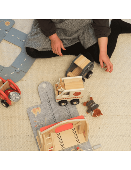 Mallette caserne pompiers Mini Friends - Egmont Toys