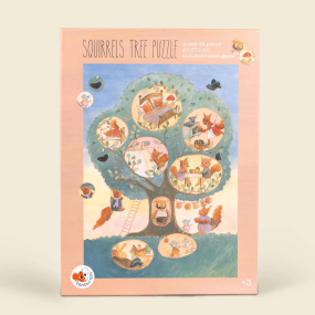 Puzzle L'arbre aux écureuils - Egmont Toys