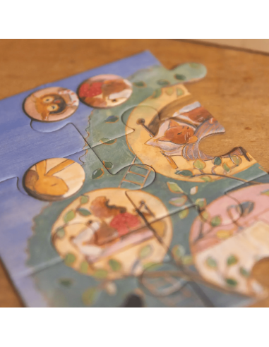 Puzzle L'arbre aux écureuils - Egmont Toys