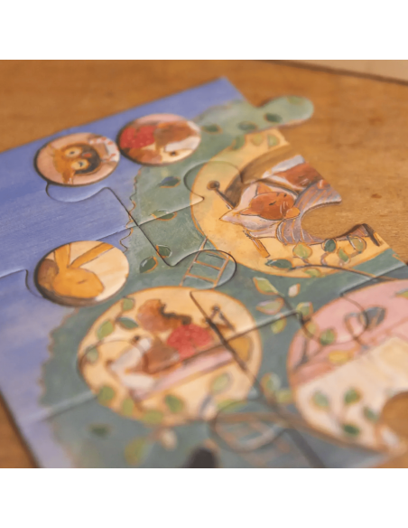 Puzzle L'arbre aux écureuils - Egmont Toys
