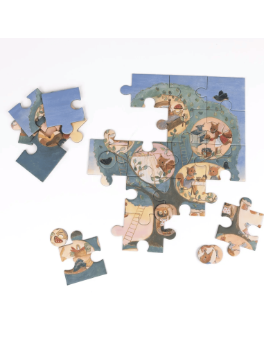 Puzzle L'arbre aux écureuils - Egmont Toys