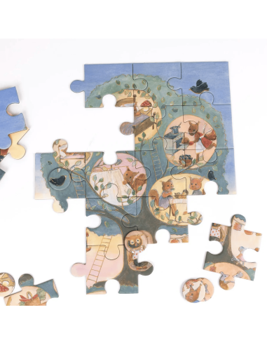 Puzzle L'arbre aux écureuils - Egmont Toys