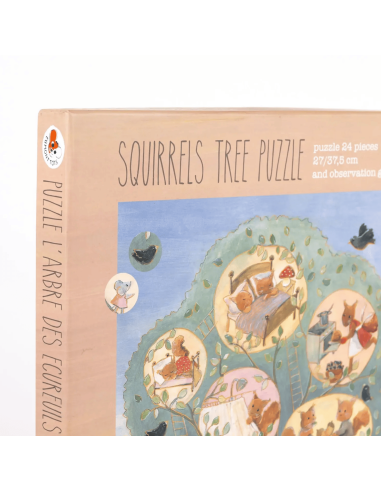 Puzzle L'arbre aux écureuils - Egmont Toys