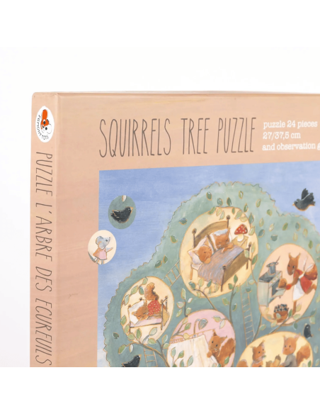 Puzzle L'arbre aux écureuils - Egmont Toys