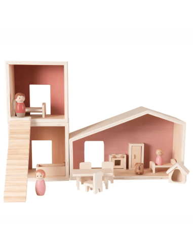 Maison de poupée en bois - Egmont Toys