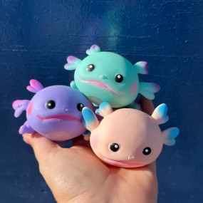Squishy anti-stress axolotl - Pasteq
