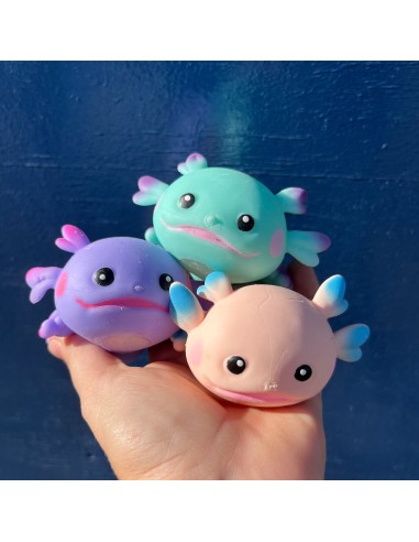 Squishy anti-stress axolotl - Pasteq