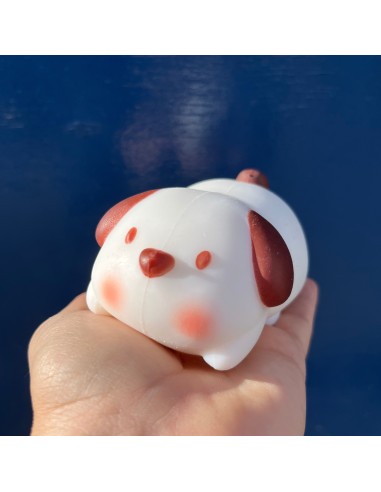 Squishy anti-stress chien blanc - Pasteq