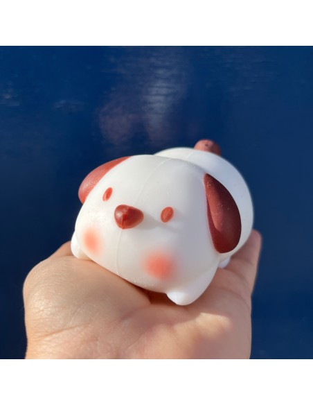 Squishy anti-stress chien blanc - Pasteq