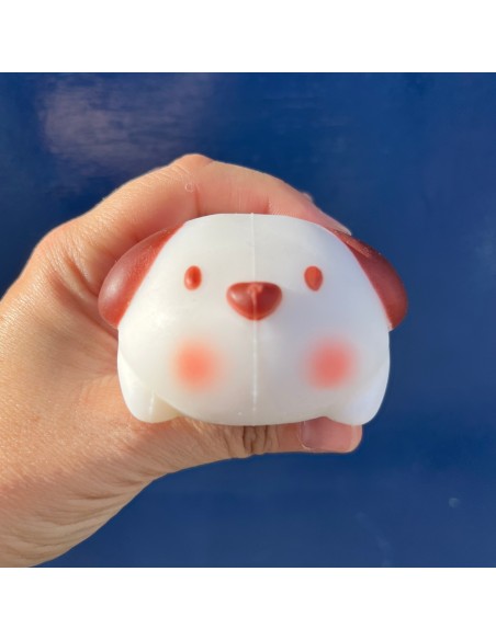 Squishy anti-stress chien blanc - Pasteq