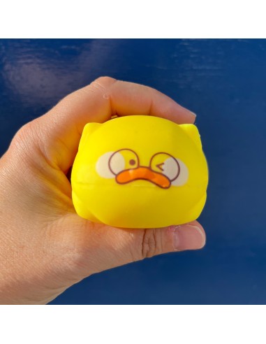 Squishy anti-stress poussin jaune - Pasteq