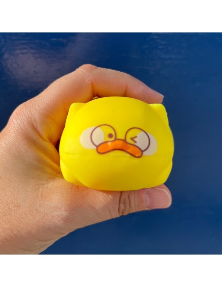 Squishy anti-stress poussin jaune - Pasteq