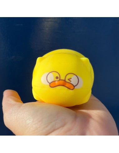 Squishy anti-stress poussin jaune - Pasteq