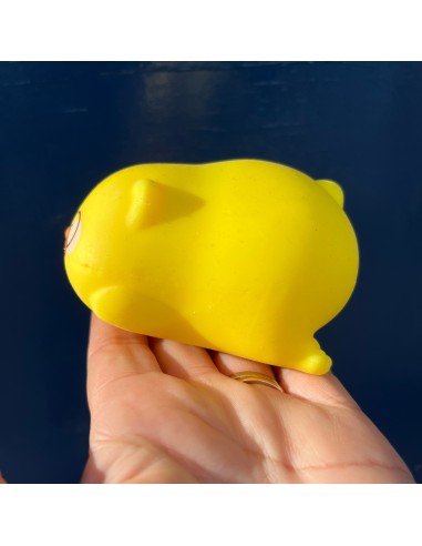 Squishy anti-stress poussin jaune - Pasteq