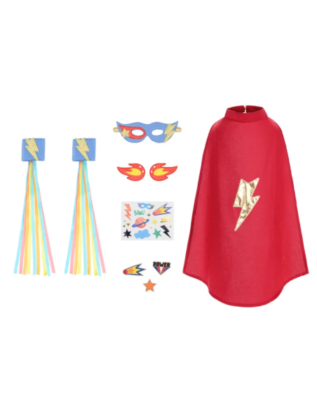 Déguisement Super Héros dans valisette - Party Deco
