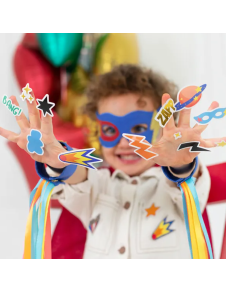 Déguisement Super Héros dans valisette - Party Deco