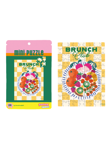 Mini puzzle "Brunch club" - Pasteq