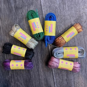 Lacets de chaussures lurex - Pasteq 2