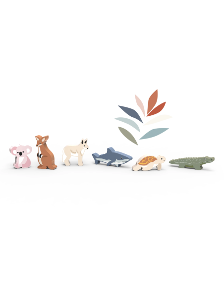 Animaux du monde en bois - Océanie - Speedy Monkey