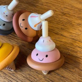 Toupie en bois Glace - Speedy Monkey 2
