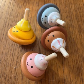 Toupie en bois Glace - Speedy Monkey