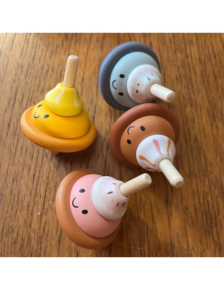 Toupie en bois Glace - Speedy Monkey