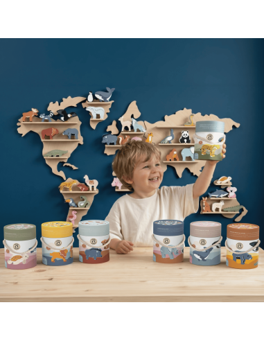 Animaux du monde en bois - Europe - Speedy Monkey