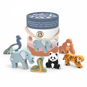 Animaux du monde en bois - Asie - Speedy Monkey
