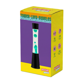 Lampe lave tower Turquoise - Pasteq 2