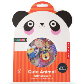 Stickers en relief Animaux - Kikkerland