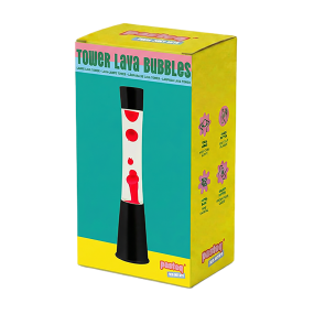 Lampe lave tower Fuchsia - Pasteq 2