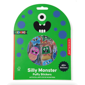 Stickers en relief Monstres - Kikkerland