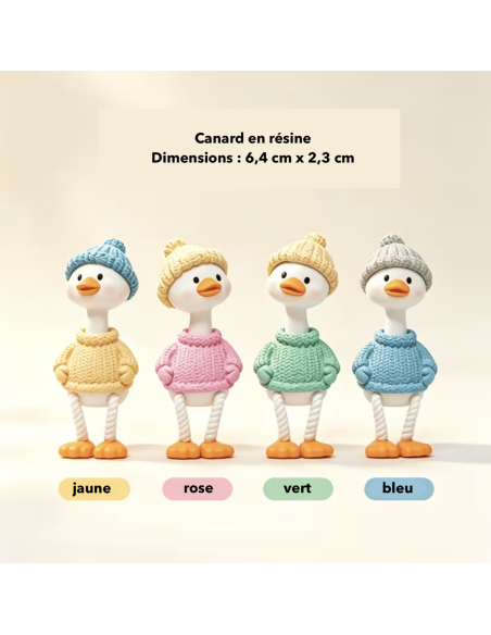 Petit canard à poser