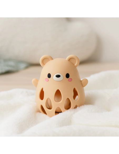 Hochet en silicone Ours - Tiger Tribe