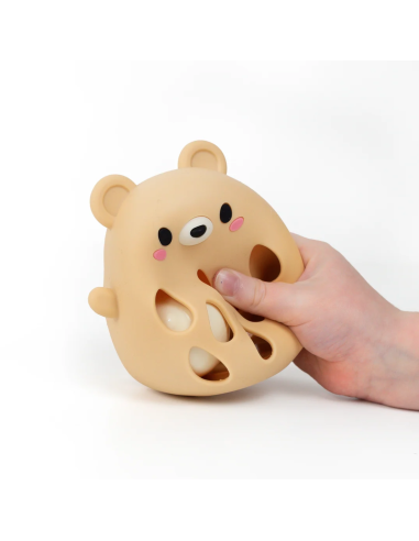 Hochet en silicone Ours - Tiger Tribe