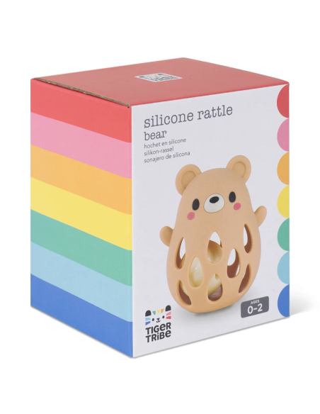 Hochet en silicone Ours - Tiger Tribe