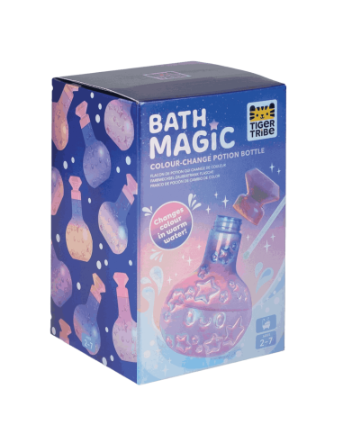 Flacon de potion qui change de couleur (rose) -...