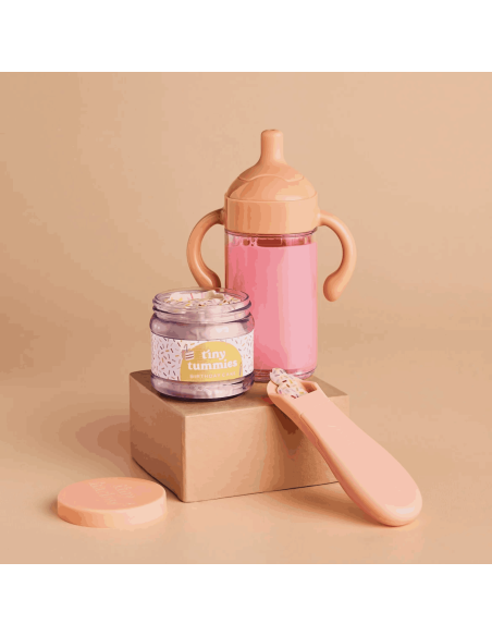Coffret repas petit pot et biberon magique pour poupée Anniversaire - Tiny Harlow