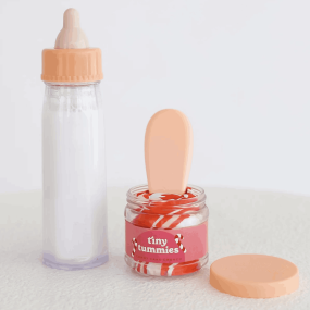Coffret repas petit pot et biberon magique pour poupée Sucre d'orge - Tiny Harlow
