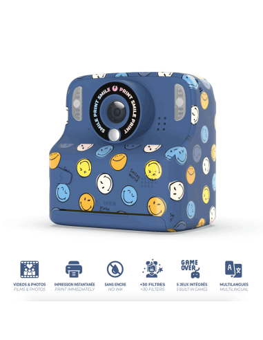 Appareil photo Pixismiley Bleu - MOB